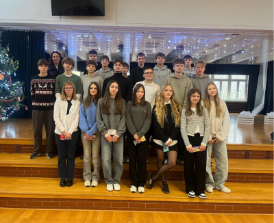 Apel podsumowujący klas 4-8 w Trójce